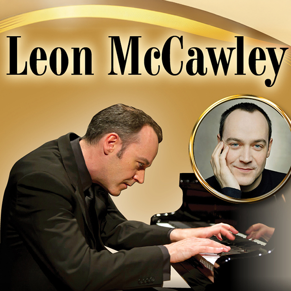 Leon McCawley, pianist, appearing at the Stoke Rep Theatre in October