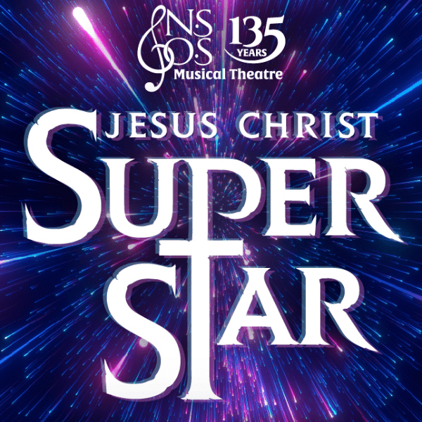 Poster for Jesus Chris Super Star at Stoke Rep theatre March 2027