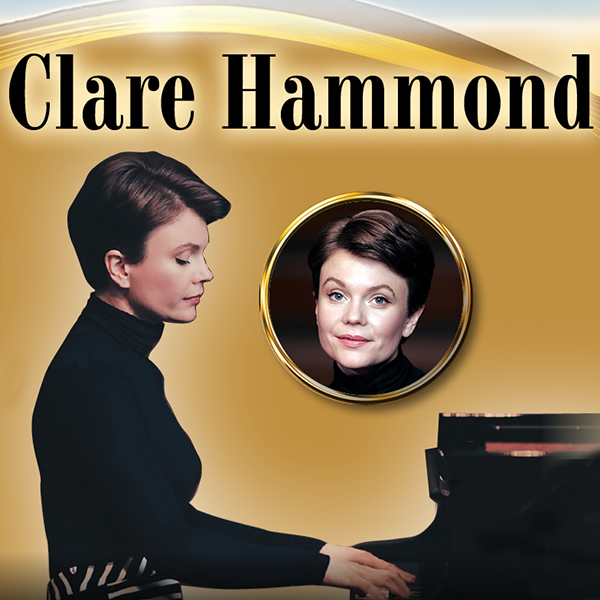 Clare Hammond, pianist, appearing at the Stoke Rep Theatre in March 2027